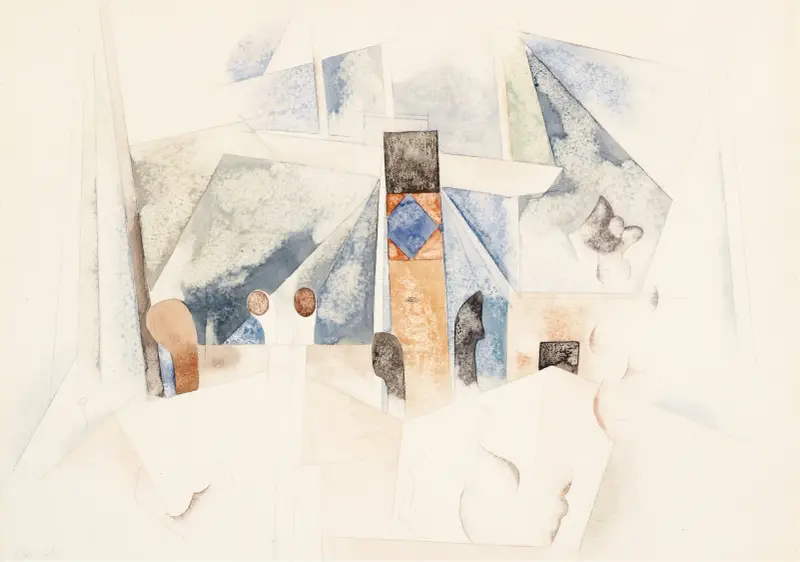 Bermuda-Landschaft Nr. 1 von Charles Demuth