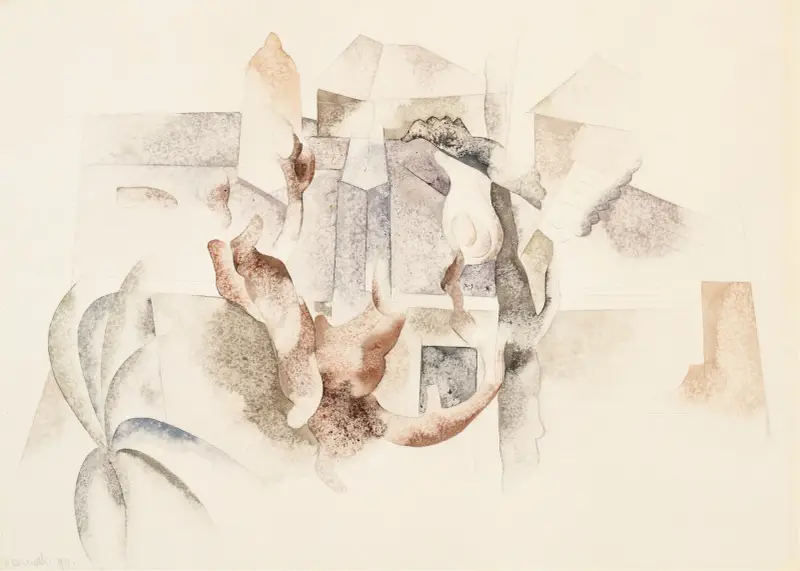 Bermuda-Landschaft Nr. 2 von Charles Demuth
