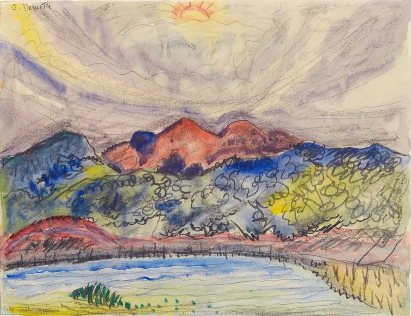 Frühe Landschaft von Charles Demuth