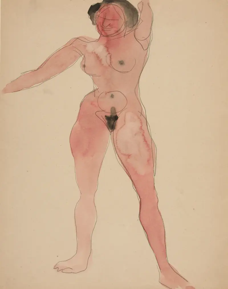 Kvinnoakt av Charles Demuth