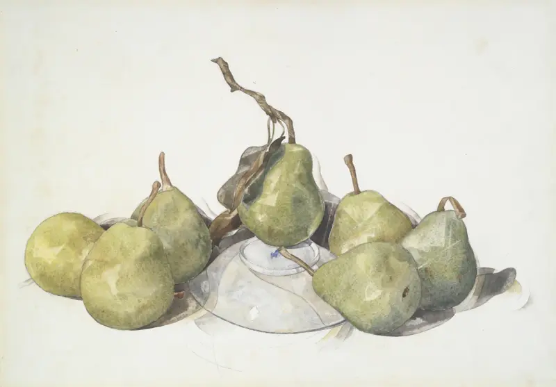 Gröna päron av Charles Demuth