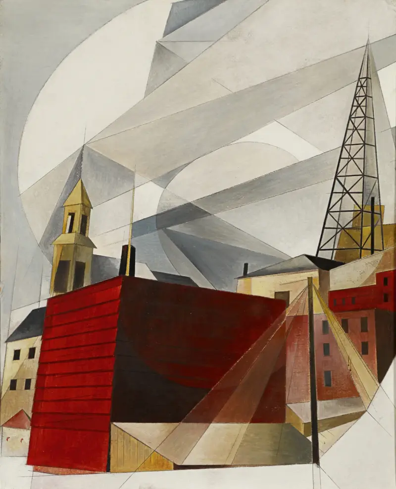 Lancaster av Charles Demuth