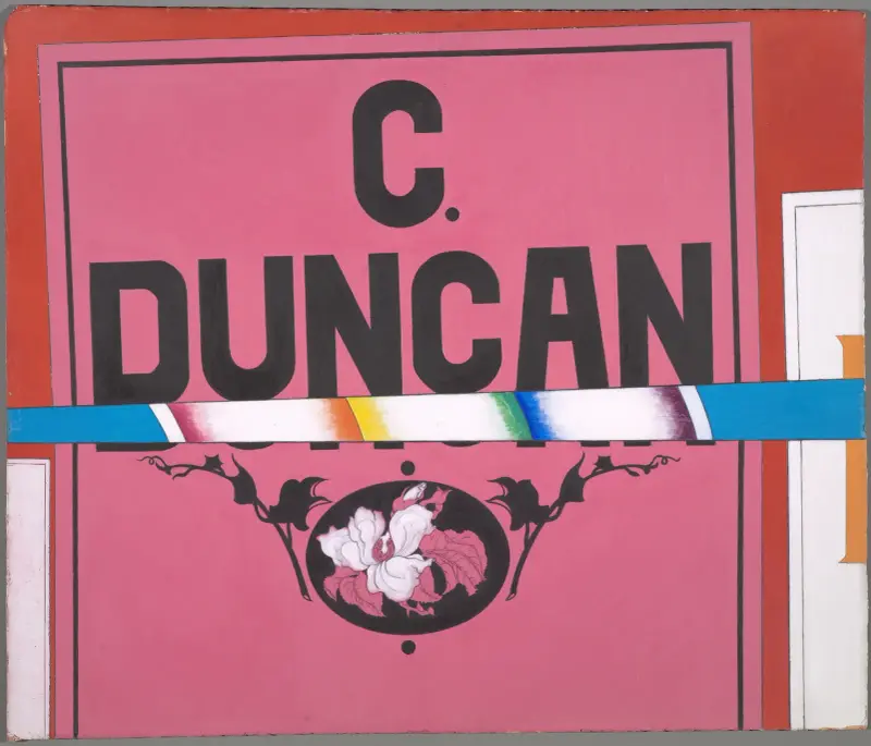 Poster Portrait; Duncan av Charles Demuth