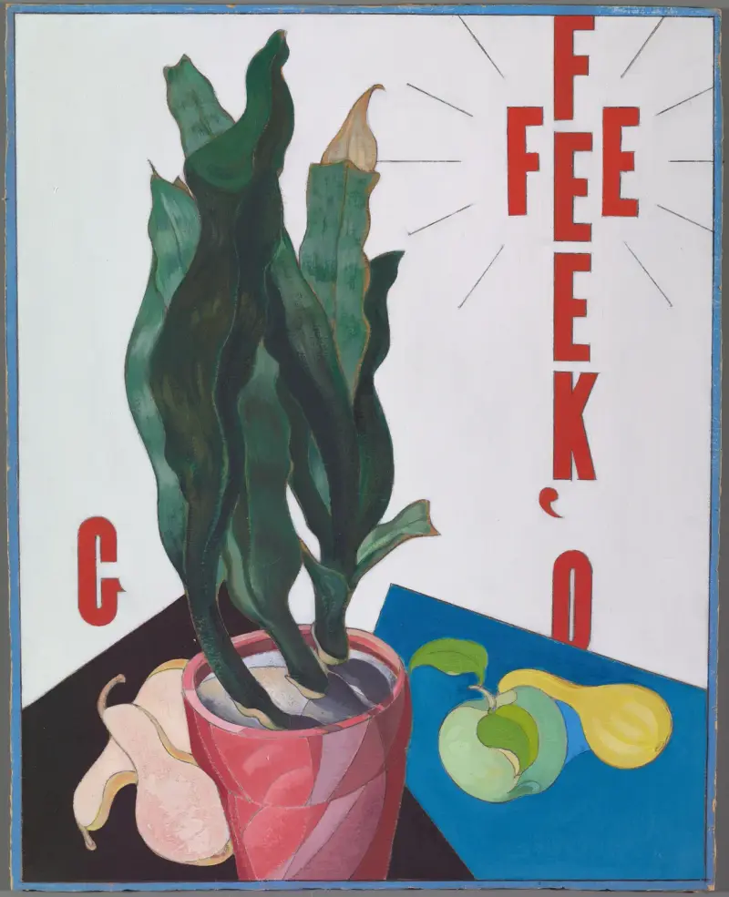 Plakatporträt; O’Keeffe von Charles Demuth