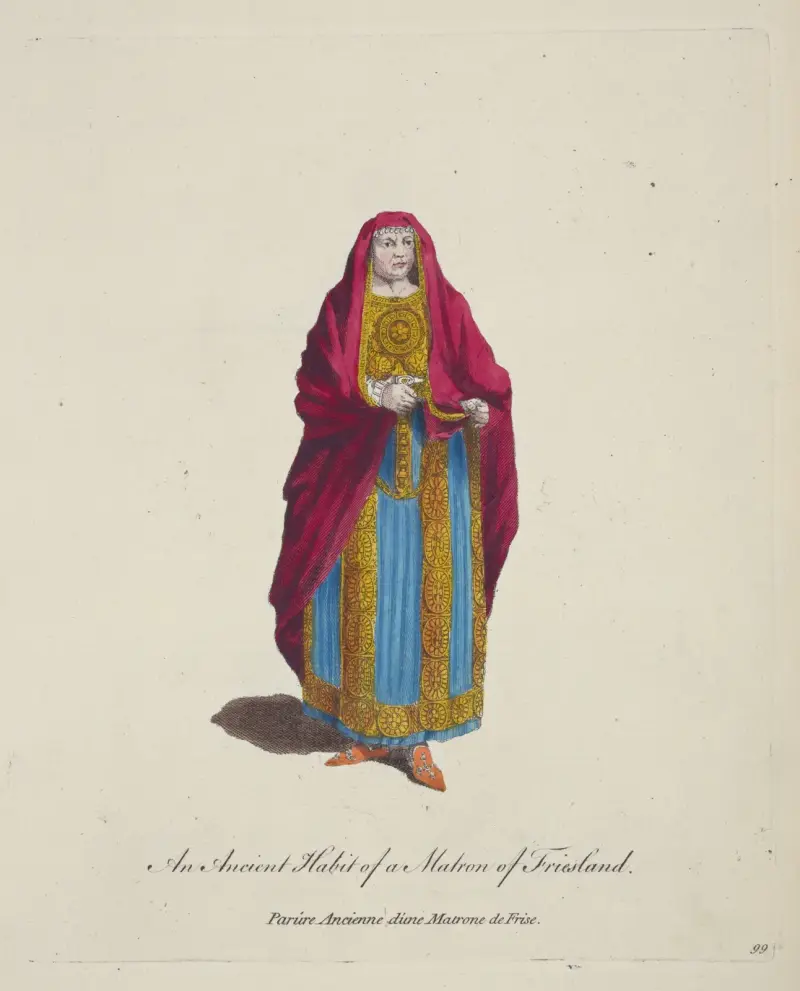 Starý zvyk fríské matróny, Charles Grignion
