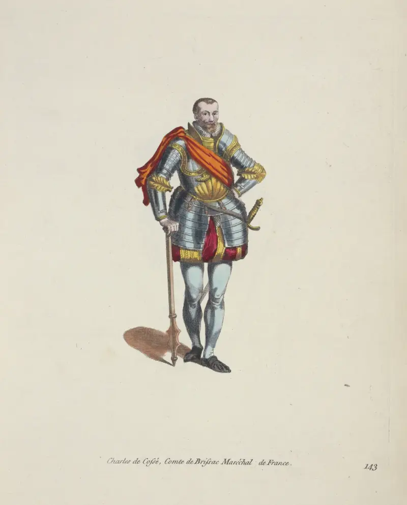 Charles De Cossé, greve av Brissac, marskalk av Frankrike av Charles Grignion