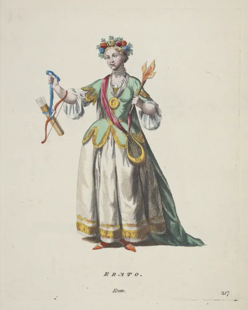 Erato av Charles Grignion