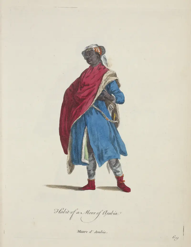 Dräkt av en mor från Arabien av Charles Grignion