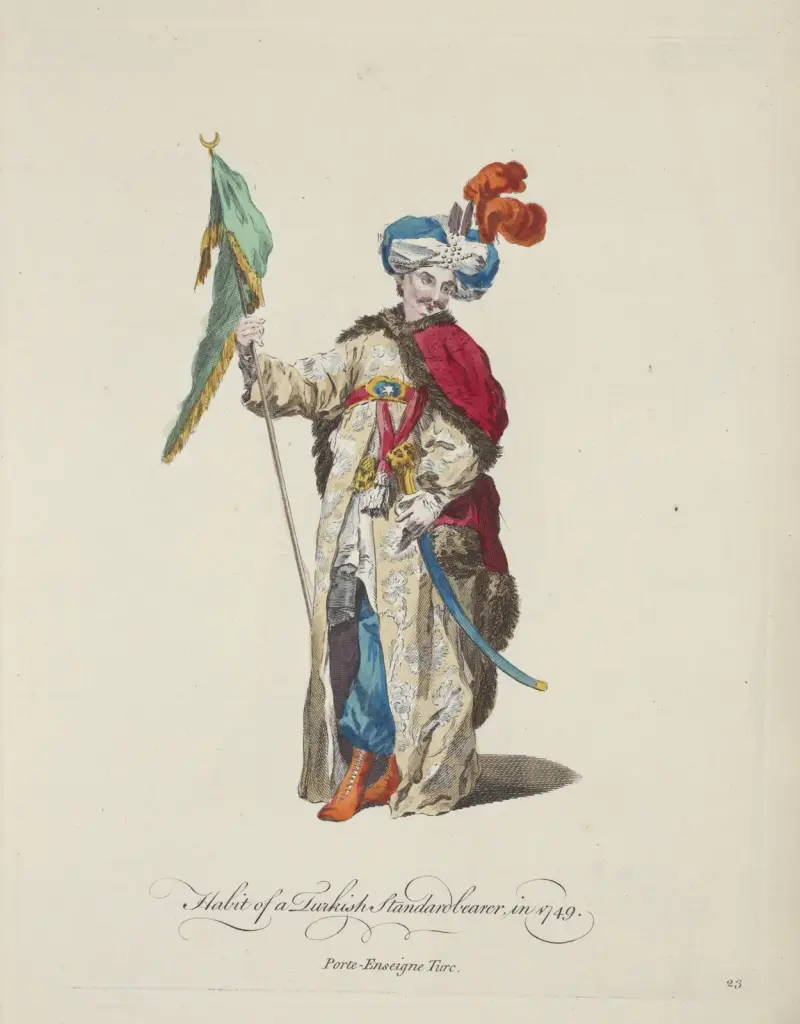 Turecký praporečník v roce 1749, Charles Grignion