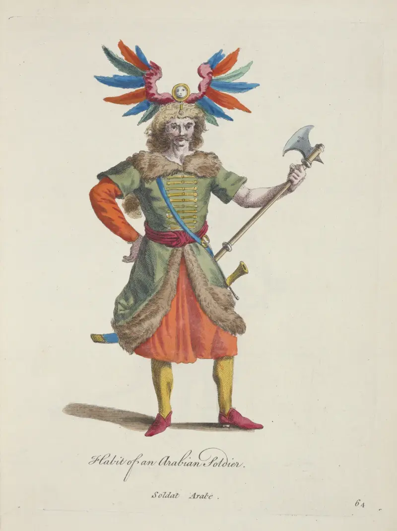 Arabisk soldats dräkt (Soldat Arabe) av Charles Grignion
