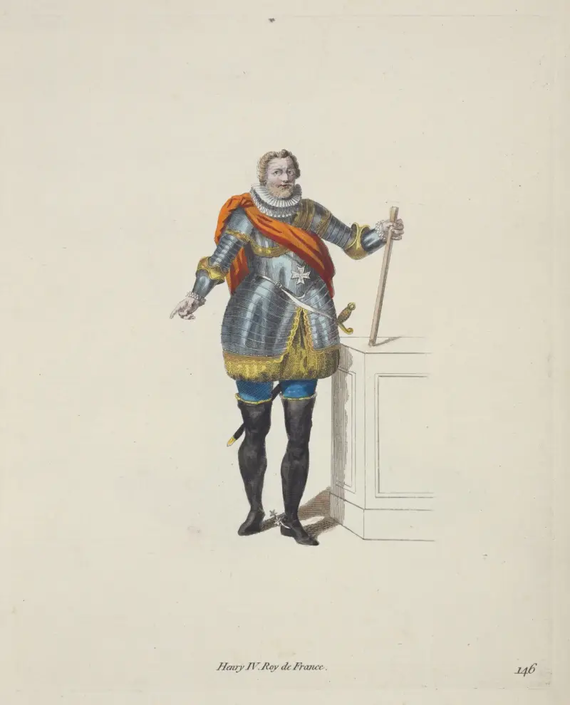 Jindřich IV., francouzský král, Charles Grignion