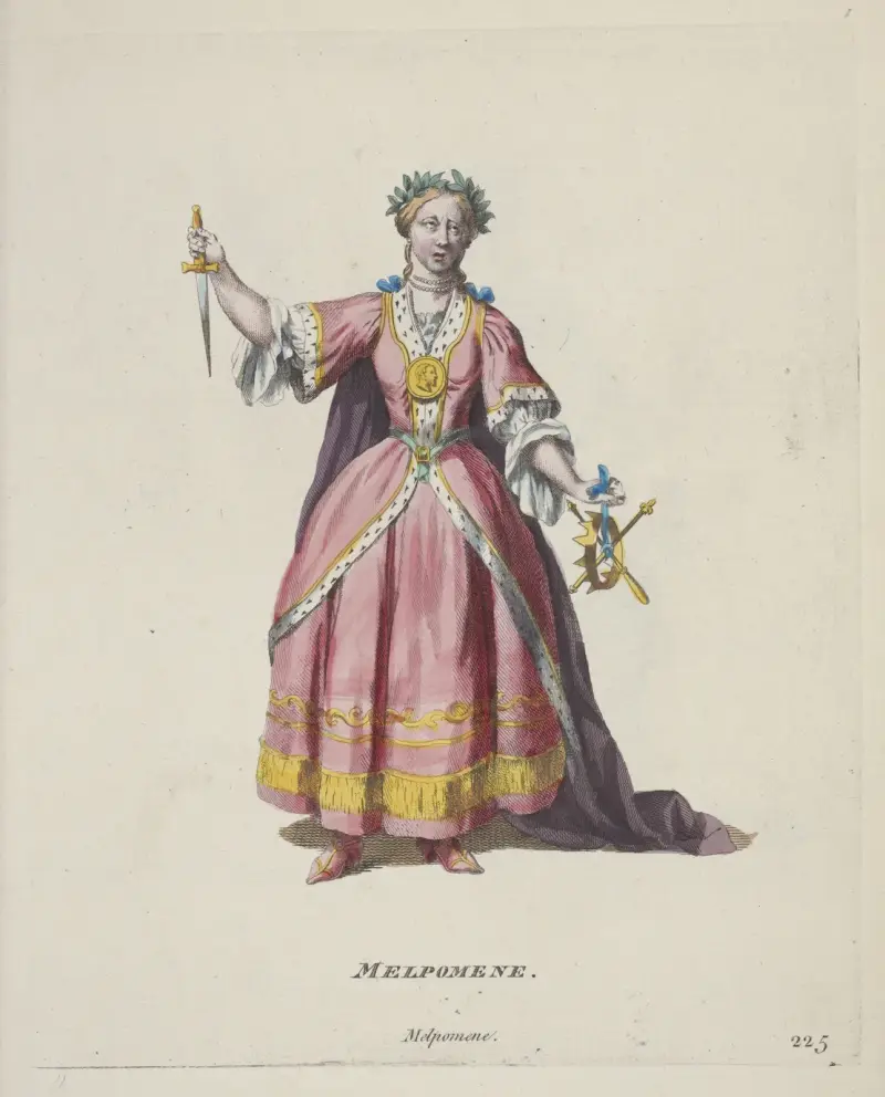 Melpomene av Charles Grignion