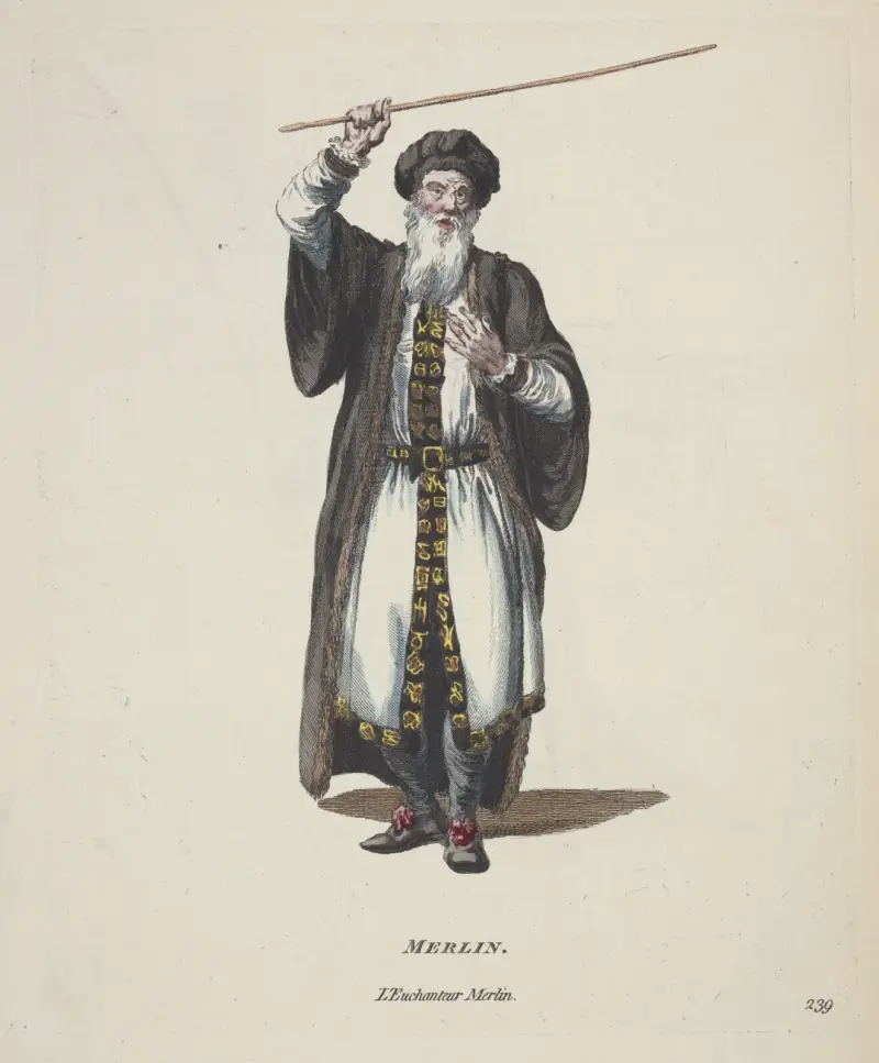 Merlin av Charles Grignion