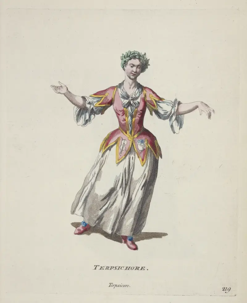 Terpsichore von Charles Grignion
