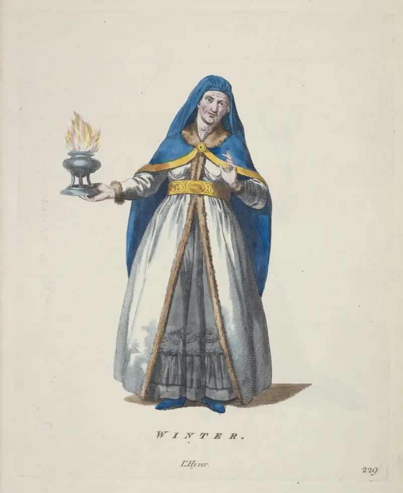 Vinter av Charles Grignion