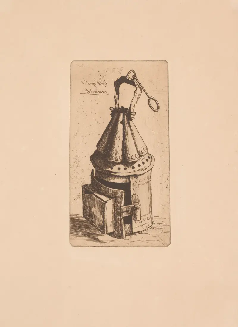Die Laternen Pl. 06 von Henri-Charles Guérard