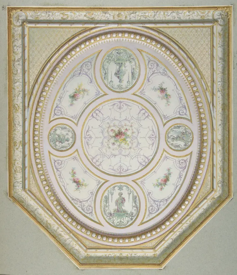 Návrh stropu, Jules-Edmond-Charles Lachaise