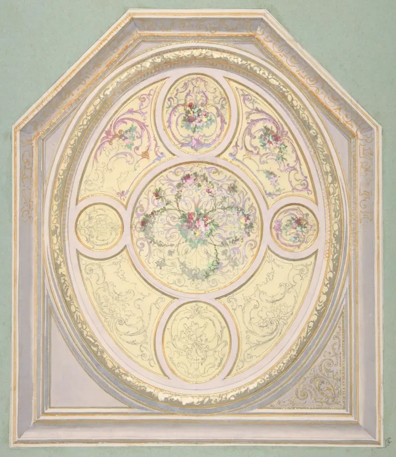 Projekt sufitu, nr 2, Jules-Edmond-Charles Lachaise