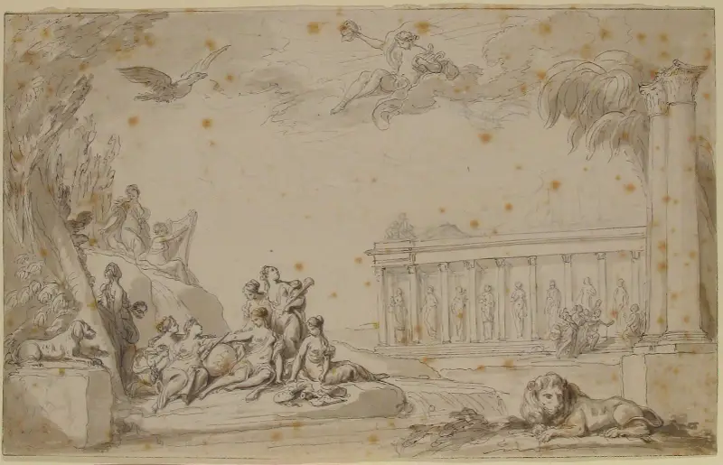 Museernas tempel av Charles Monnet