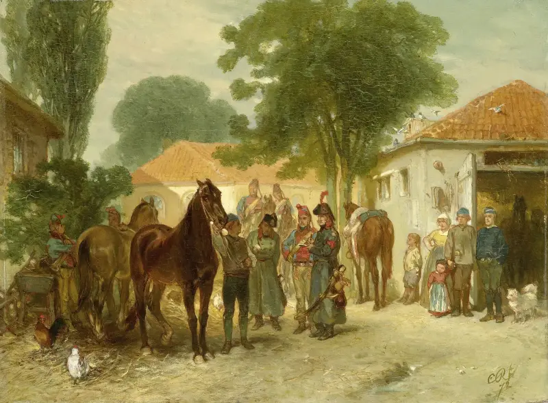 Die Requisition von Charles Rochussen