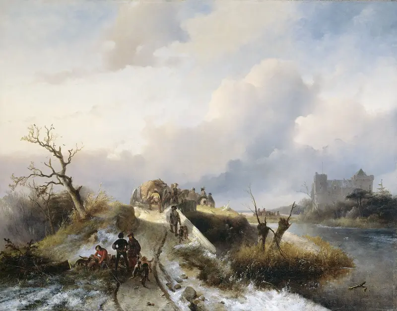 Rückkehr von der Jagd von Charles Rochussen