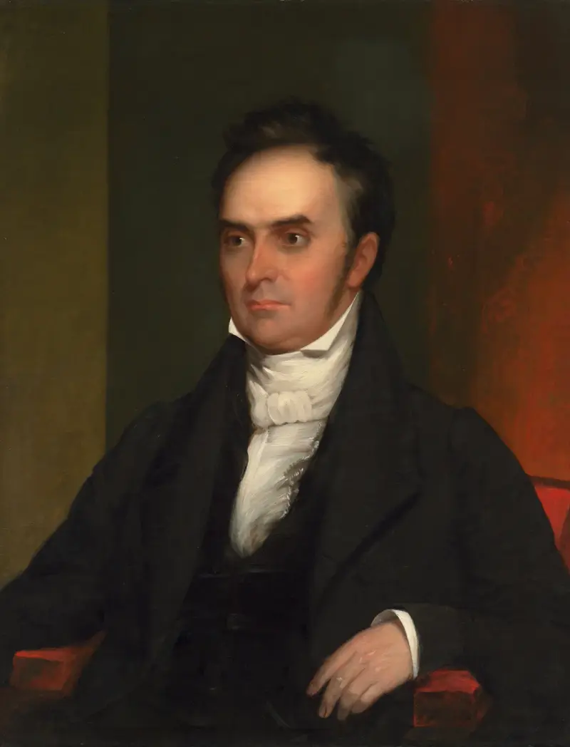 Daniel Webster, 1828 von Chester Harding