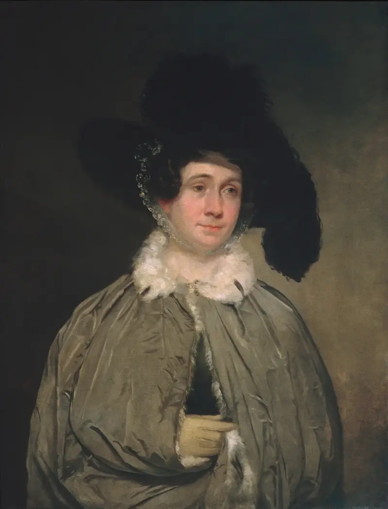 Pani Thomas Brewster Coolidge, Chester Harding