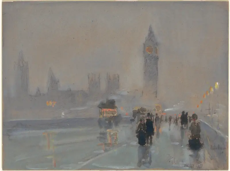 Big Ben von Childe Hassam