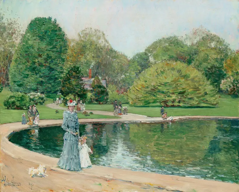 Central Park von Childe Hassam