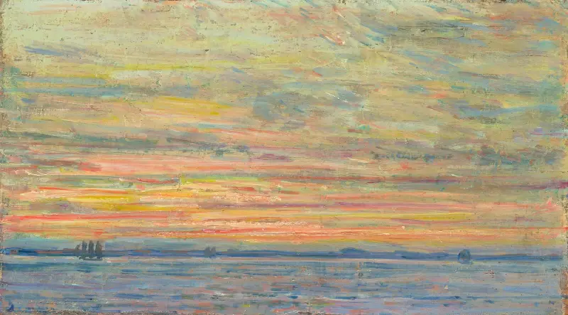Abend (Isles of Shoals) von Childe Hassam