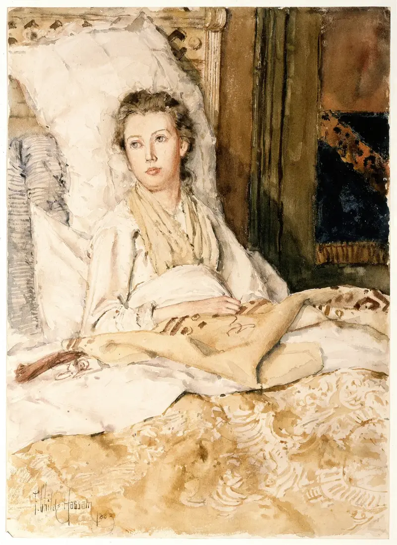 Maud näht von Childe Hassam
