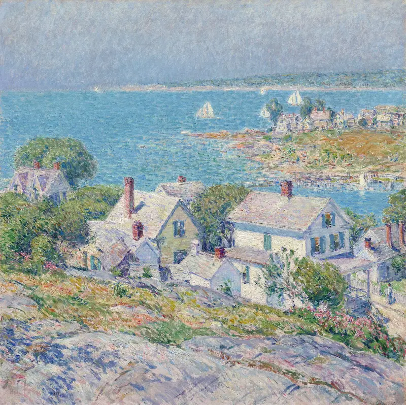 New England Headlands av Childe Hassam