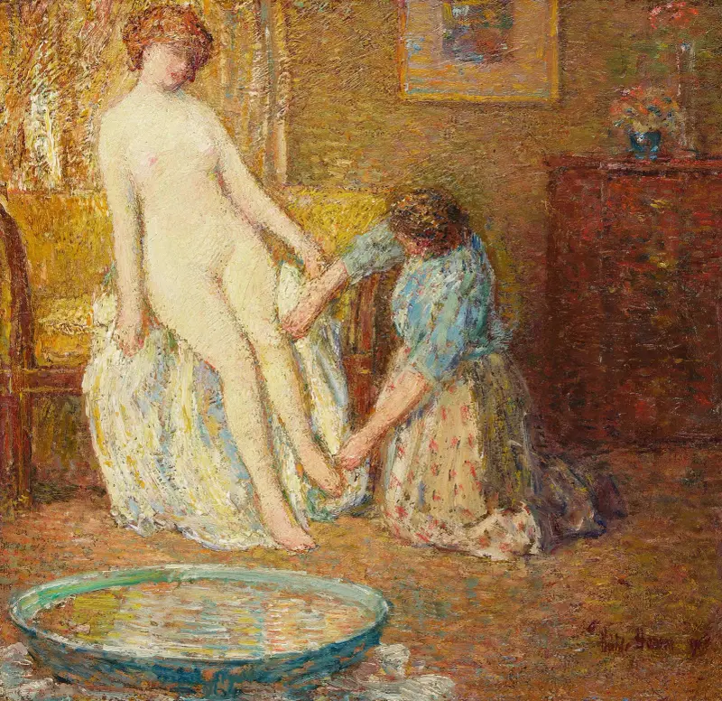 Phyrne von Childe Hassam