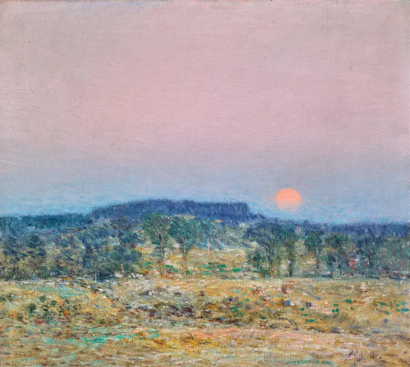 Septembermondaufgang von Childe Hassam