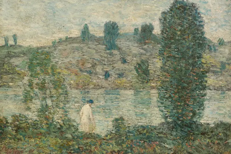 Sommareftermiddag av Childe Hassam