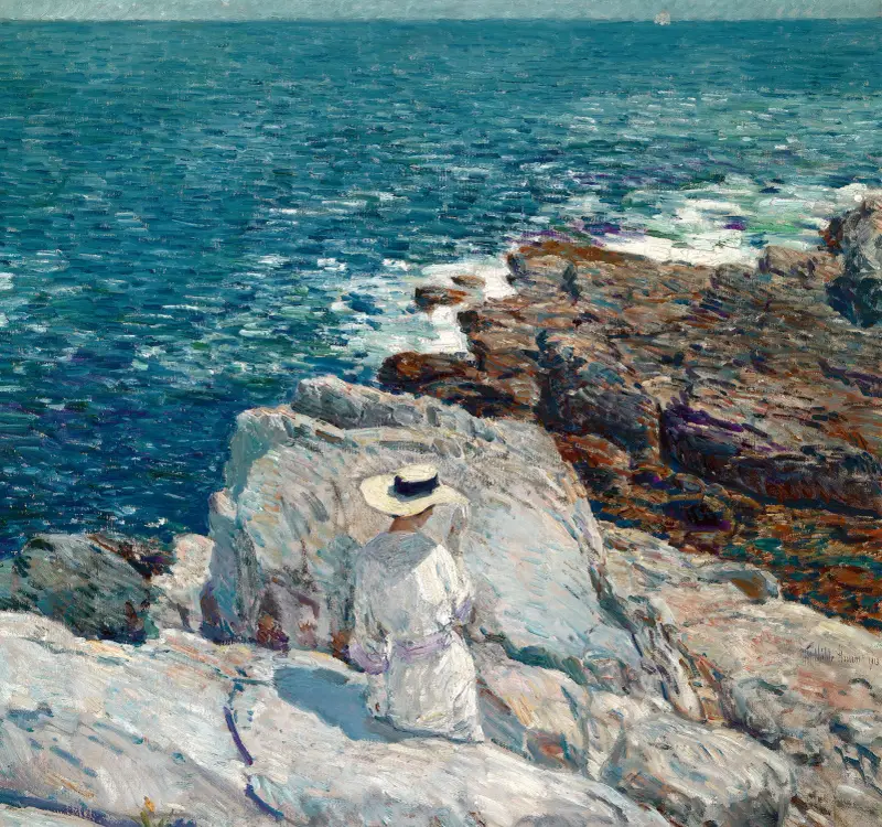 Die Südklippen, Appledore von Childe Hassam
