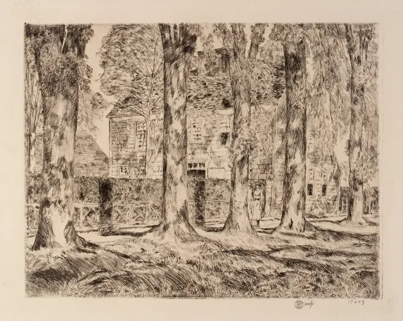 Byns almar, Easthampton av Childe Hassam
