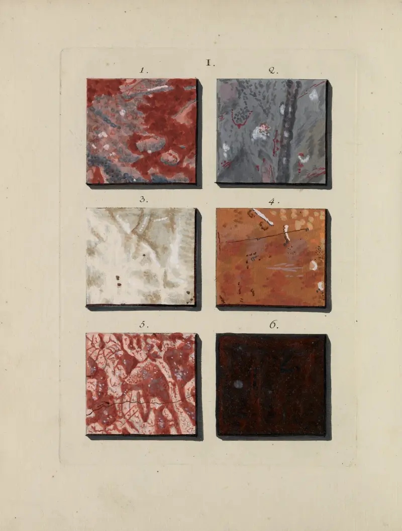 Afbeelding der marmor soorten Pl.014 av Jan Christiaan Sepp