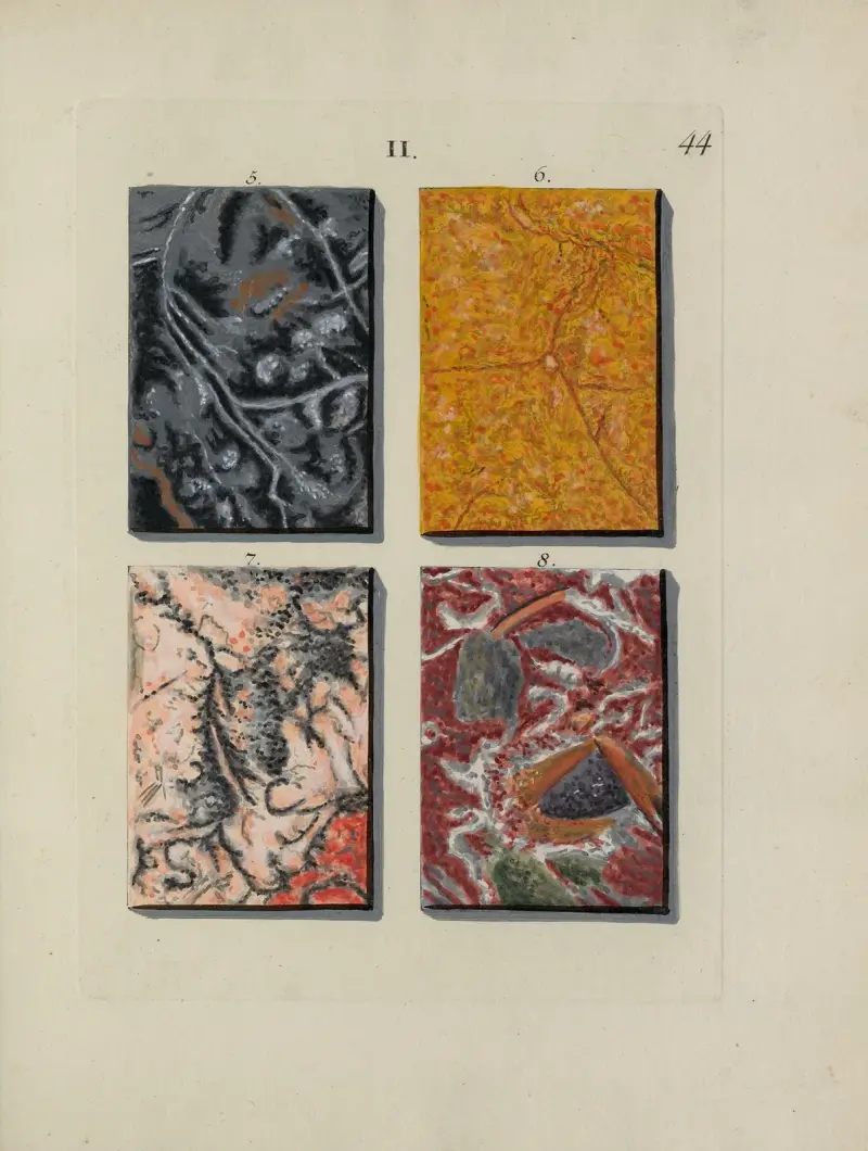 Afbeelding der marmor soorten Pl.044 av Jan Christiaan Sepp