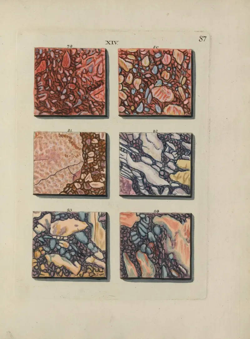 Avbildning av marmorsorter Pl.087 av Jan Christiaan Sepp