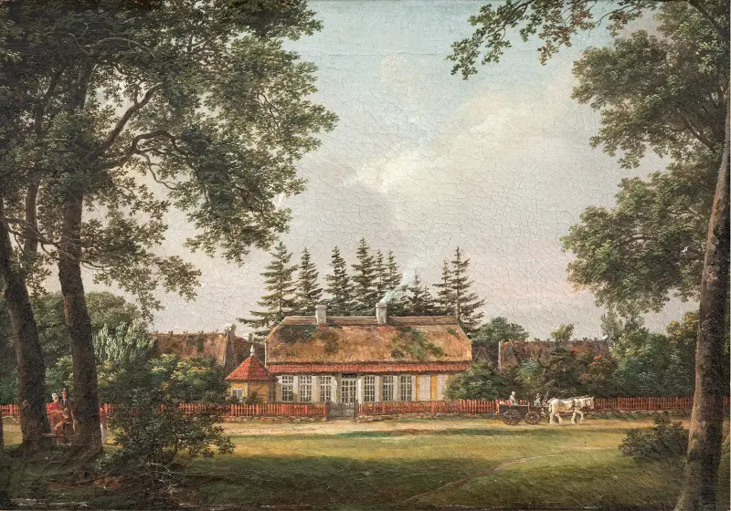 ‘Skovlyst’. Ett skogsbrukarbostad, Hillerød av Johan Christian Dahl