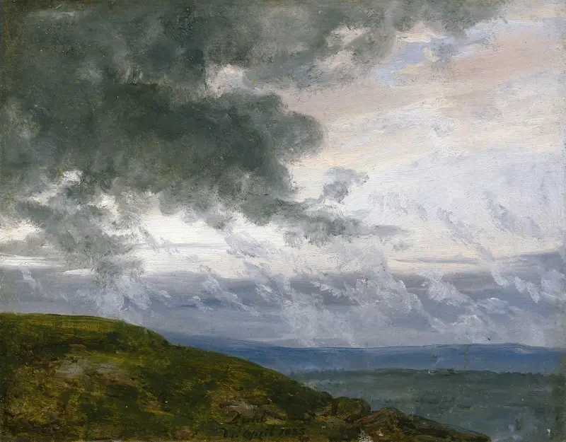 Bouřková mračna, Johan Christian Dahl