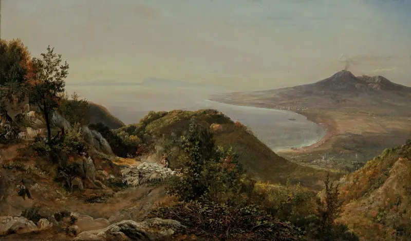 Blick von Pimonte von Johan Christian Dahl