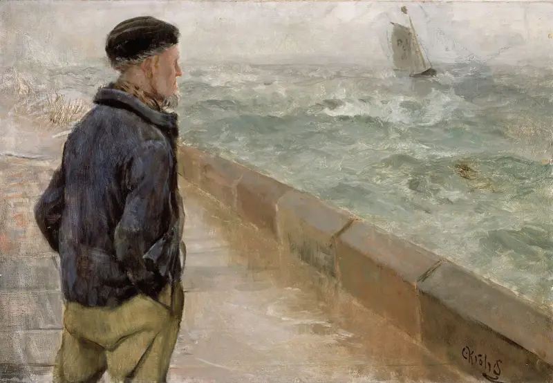 En fransk sjöman av Christian Krohg