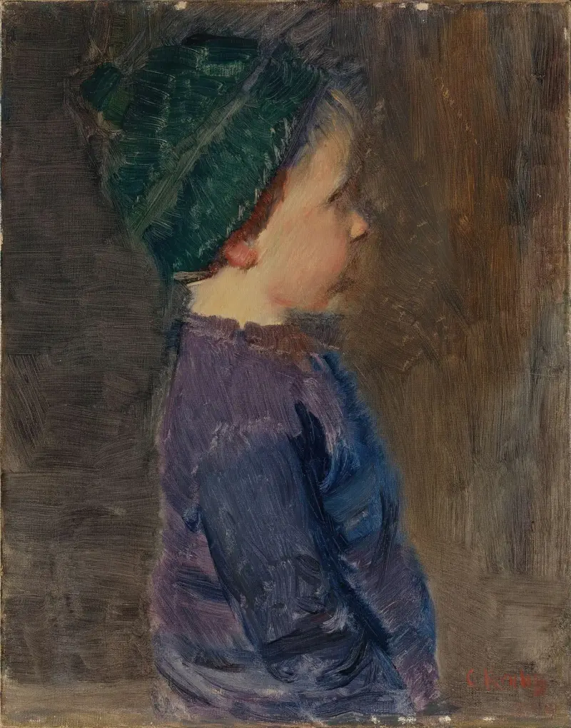 En liten pojke av Christian Krohg