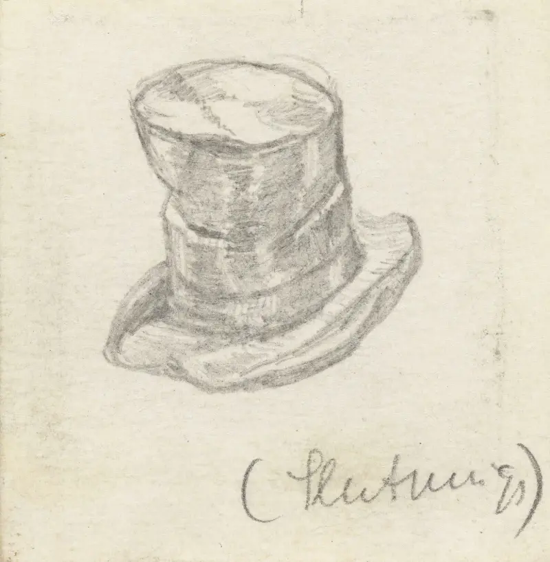 Zylinderhut von Christian Krohg