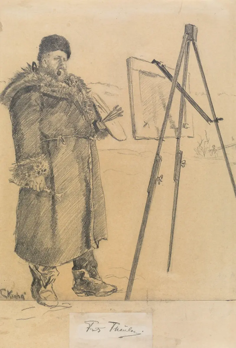 Frits Thaulow av Christian Krohg