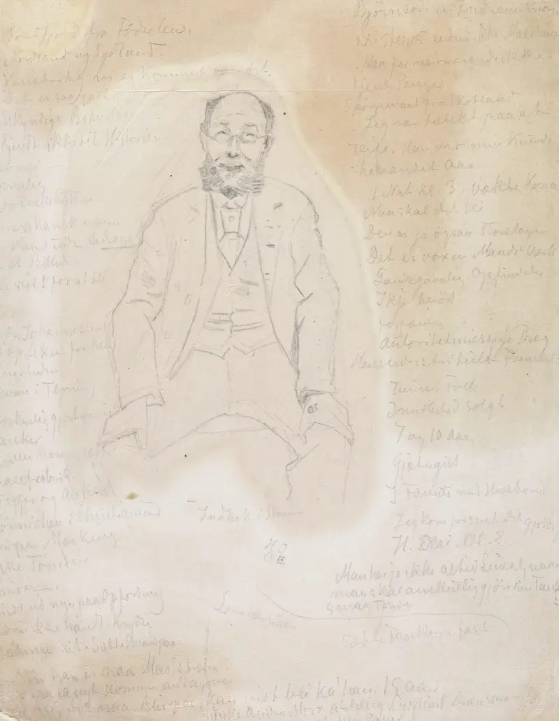 Henrik Olai Olsen av Christian Krohg