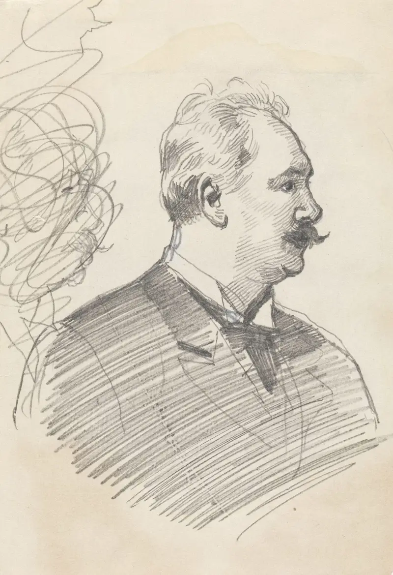 Johan Svendsen av Christian Krohg