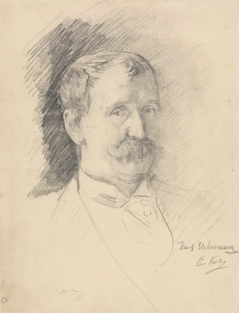 Karl Uchermann av Christian Krohg